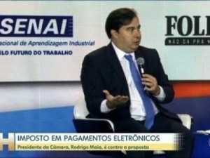 Maia chama novo imposto de 'jeitinho' e diz que votará contra se governo enviar proposta