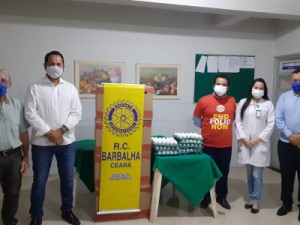 Rotary Club de Barbalha em campanha solidária faz doação de 2.400 ovos para instituições