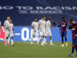 Bayern de Munique goleia Barcelona de Messi e eliminação da Liga dos Campeões
