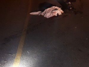 Aposentado morre atropelado na descida do Serrano em Crato