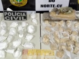 Polícia prende homem com quase 3Kg de drogas em Juazeiro do Norte