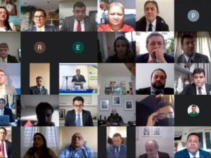 Prefeito, vice e vereadores eleitos de Fortaleza são diplomados em cerimônia on-line