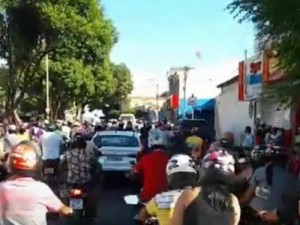 Normando Sóracles: Cortejo fúnebre pelas ruas de Juazeiro do Norte