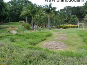 Nova gestão recebe o Balneário do Caldas com muitos problemas