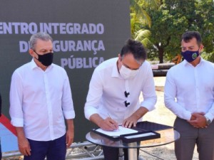 Camilo assina ordem de serviço de R$ 140 milhões para construção do Centro Integrado de Segurança
