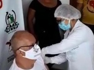 MP investiga se secretário de saúde que questionou vacina 'furou fila' para receber dose no interior do AP