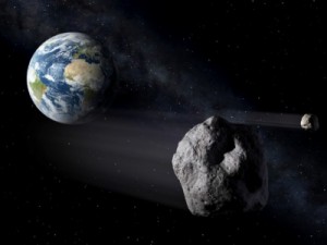 Asteroide passará próximo à Terra neste domingo a 124 mil km/h