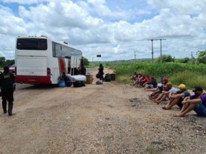 Polícia apreende carga com 34 tabletes de maconha em ônibus a caminho de Quixelô