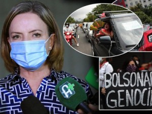 “Precisamos esquentar o clima do impeachment de Bolsonaro”, diz Gleisi Hoffmann