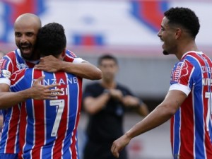 Bahia goleia CRB e garante vaga na semifinal da Copa do Nordeste