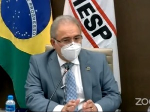 Em evento com empresários em SP, ministro da Saúde infla número de vacinados no Brasil