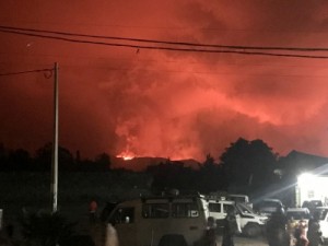 Vulcão entra em erupção na região leste da República Democrática do Congo