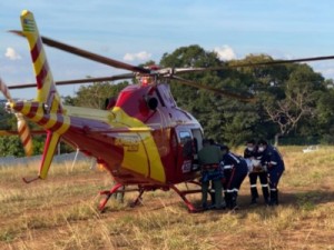Menino brinca com álcool perto de churrasqueira e queima 30% do corpo