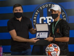 Cariri FC faz homenagem ao autor do primeiro gol da história do clube