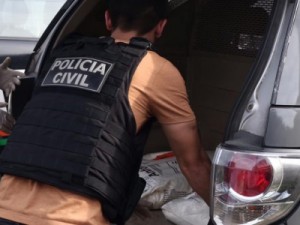 Polícia Civil apreende 157 kg de drogas em Jardim e prende paulista e alagoano