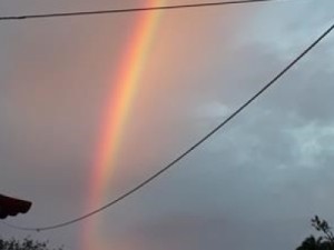 Barbalha é presenteada por belíssimo arco-íris