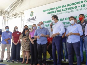 Governo do Ceará entrega duplicação do Contorno de Itapipoca e autoriza mais investimentos para rodovias no município