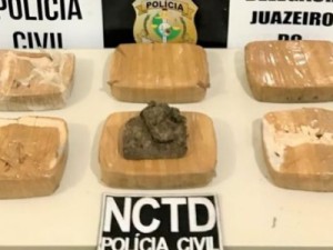 Barbalha – Polícia do NCTD prende três pessoas com mais de 6 Kg de drogas