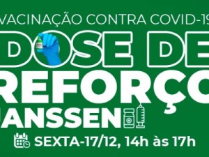 Em Barbalha saúde vacina contra a Covid-19 dose de reforço, sexta-feira (17)