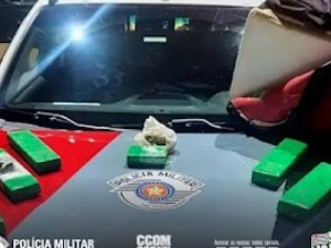 Polícia Militar apreende mais de 5 Kg de maconha em mochila de delivery