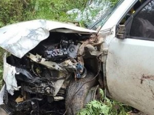 Acidente entre dois veículos deixa um morto na BR-480, em Erval Grande