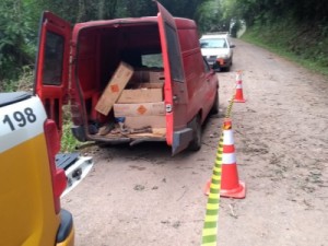 Bope é acionado no RS após carro ser flagrado com 200 kg de explosivos