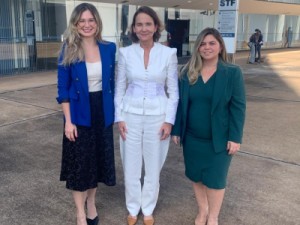 Izolda Cela defende a integralidade do território cearense em agenda no STF