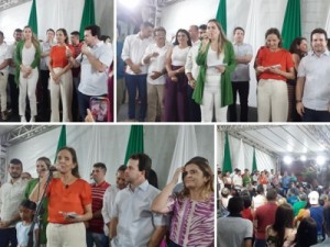 Governadora e Prefeito de Barbalha inauguram Praça Mais Infância e assinam ordem de serviço do mercado central