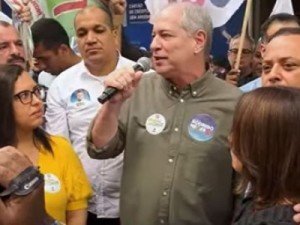 Em campanha no Rio, Ciro Gomes propõe 'reindustrialização forçada do Brasil'