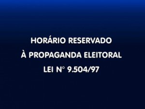 Começa hoje no Rádio e na TV a propaganda eleitoral gratuita