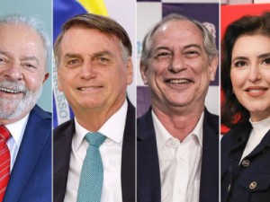 Ipec: Lula segue com 44%; Bolsonaro tem 31%; Ciro, 8%; Tebet, 4%