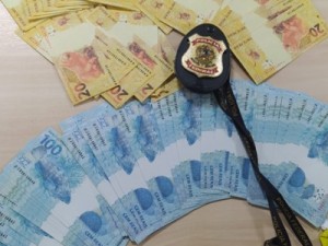 PF apreende R$ 10 mil em cédulas falsas na cidade Balsas, no sul do Maranhão