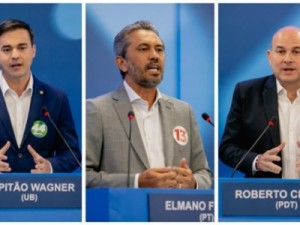 Pesquisa Ipespe Ceará: Wagner lidera, Elmano avança e Roberto Cláudio recua