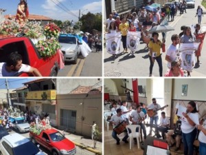 Romaria da Imaculada Conceição com grande participação de devotos de Arajara a Caldas