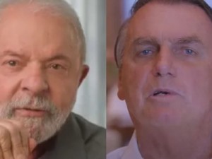 Na TV, Lula fala sobre fome e moradia; Bolsonaro tenta associar ex-presidente à defesa do aborto