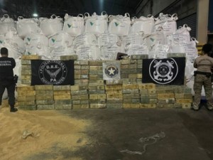 Quase 3 toneladas de cocaína são apreendidas em porto de Barcarena, na Grande Belém