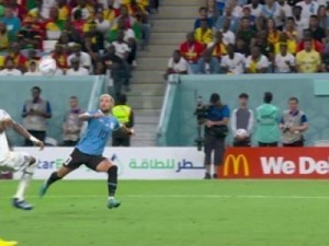 Uruguai vence Gana e as duas seleções estão eliminadas da Copa do Mundo