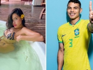 Mulher apontada como amante de Thiago Silva nega relação e diz que procurou Belle Silva