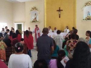 Missa encerra festa de São Sebastião no Sítio Santa Cruz e prossegue no Sítio Macaúba