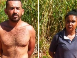 Preso casal acusado de marrar e matar aposentado para roubar em Aurora