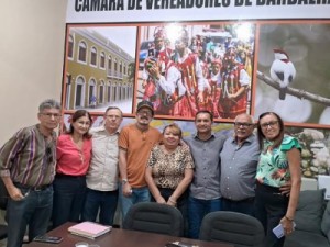 Rotary Club de Barbalha por apoio e parceria vai a Câmara Municipal