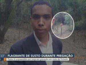 Onça-parda surge durante pregação de pastor em mata de Vinhedo, SP