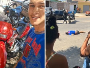 “Keka” 23 anos, assassinado a tiros, algozes fugiram de moto, em Barbalha