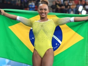 Pan 2023: Rebeca é ouro no salto e Arthur Nory é prata no solo masculino