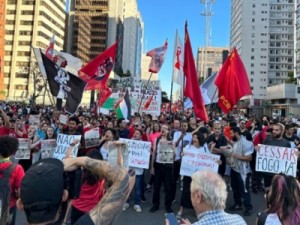 Protestos pelo mundo pedem cessar-fogo na Faixa de Gaza e se solidarizam com a Palestina