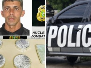 Polícia prende homem com 3 quilos de drogas e uma prensa hidráulica, em Crato