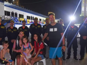 Família brasileira é resgatada de naufrágio na Colômbia