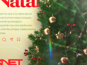 Neste Natal, celebramos a magia das conexões que transcendem a velocidade da internet!