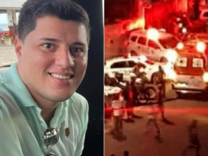 Repórter e pré-candidato a prefeito em Guarujá, SP, é executado com vários tiros durante festa