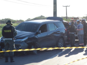 Acidente deixa uma pessoa morta em Aquiraz